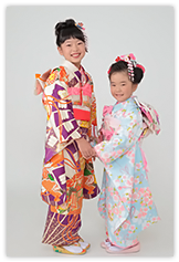 七五三｜女児着物　姉妹と
