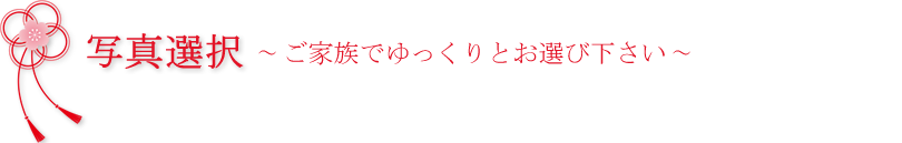 写真撮影