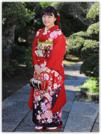 成人式振袖前撮り