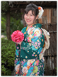 成人式振袖前撮り