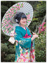 成人式振袖前撮り