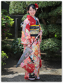 成人式振袖前撮り