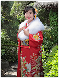 成人式振袖前撮り