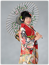 成人式振袖前撮り