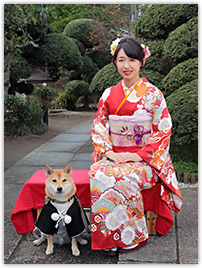 成人式振袖前撮り