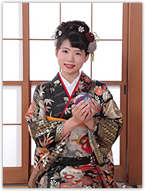 成人式振袖前撮り