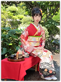 成人式振袖前撮り