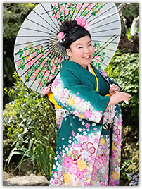 成人式振袖前撮り