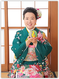 成人式振袖前撮り
