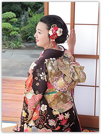 成人式振袖前撮り