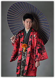 紳士成人式袴