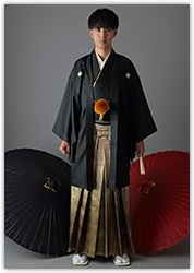 紳士成人式袴